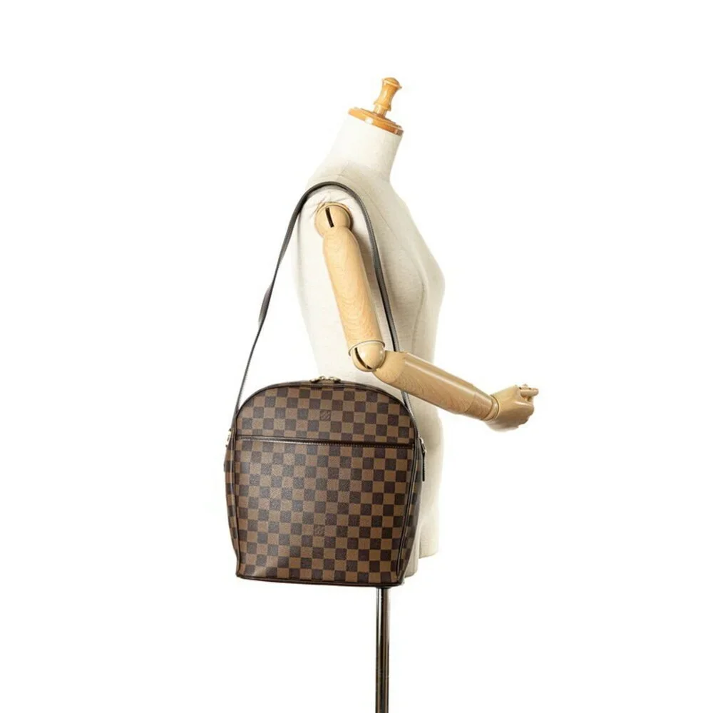 LOUIS VUITTON Brown Damier Leather Shoulder Bag - Picture 8 of 8